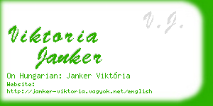 viktoria janker business card